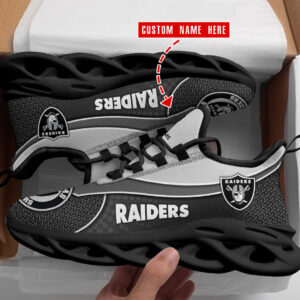 Las Vegas Raiders NFL Max Soul Shoes Sneakers For Men And Women
