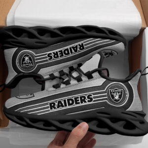 Las Vegas Raiders NFL Max Soul Shoes Sneakers For Men And Women