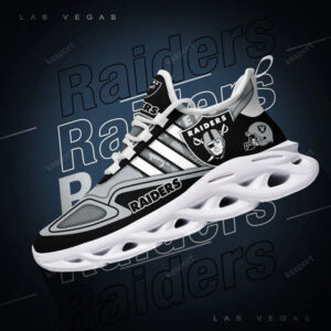 Las Vegas Raiders NFL Max Soul Shoes Sneakers For Men And Women