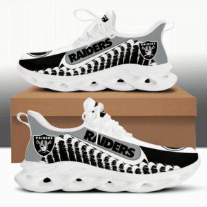 Las Vegas Raiders NFL Max Soul Shoes Sneakers For Men And Women