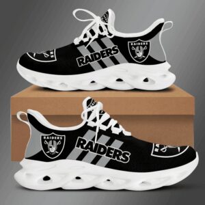 Las Vegas Raiders NFL Max Soul Shoes Sneakers For Men And Women