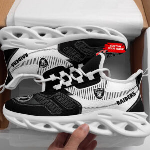 Las Vegas Raiders NFL Max Soul Shoes Sneakers For Men And Women