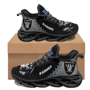 Las Vegas Raiders NFL Max Soul Shoes Sneakers For Men And Women