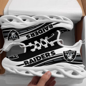 Las Vegas Raiders NFL Max Soul Shoes Sneakers For Men And Women