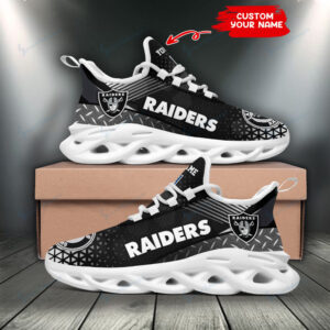 Las Vegas Raiders NFL Max Soul Shoes Sneakers For Men And Women