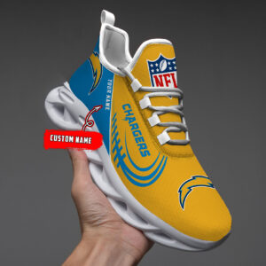 Los Angeles Chargers NFL Max Soul Shoes Sneakers For Men And Women