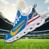 Los Angeles Chargers NFL Max Soul Shoes Sneakers For Men And Women