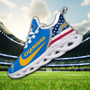 Los Angeles Chargers NFL Max Soul Shoes Sneakers For Men And Women