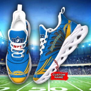 Los Angeles Chargers NFL Max Soul Shoes Sneakers For Men And Women