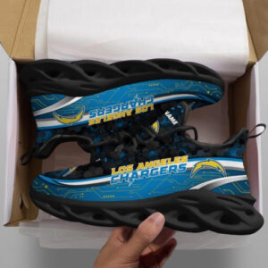 Los Angeles Chargers NFL Max Soul Shoes Sneakers For Men And Women