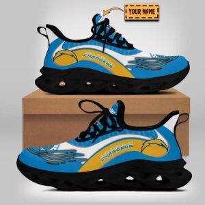 Los Angeles Chargers NFL Max Soul Shoes Sneakers For Men And Women