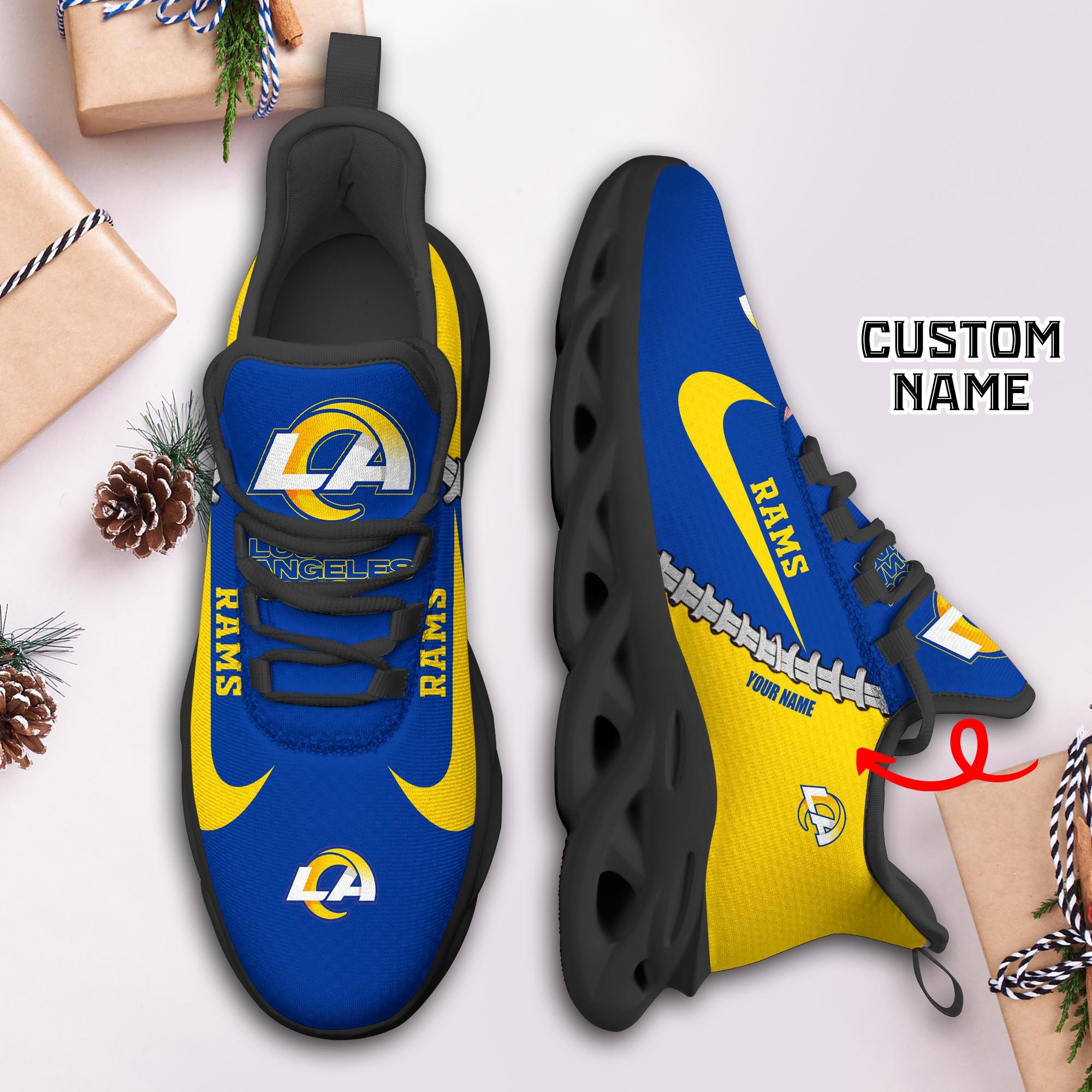 Los-Angeles-Rams-Max-Soul-Shoes-Sneakers-For-Men-And-Women-2