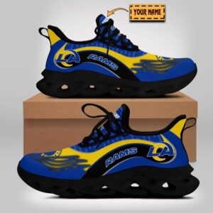 Los Angeles Rams NFL Max Soul Shoes Sneakers For Men And Women