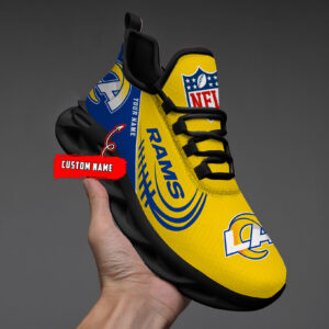 Los Angeles Rams NFL Max Soul Shoes Sneakers For Men And Women