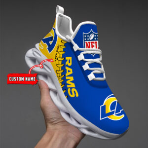 Los Angeles Rams NFL Max Soul Shoes Sneakers For Men And Women
