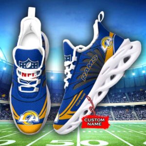 Los Angeles Rams NFL Max Soul Shoes Sneakers For Men And Women