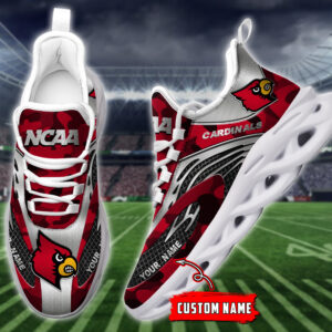 Louisville Cardinals NCAA Max Soul Shoes Sneakers For Men And Women
