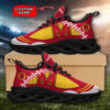 Maryland Terrapins NCAA Max Soul Shoes Sneakers For Men And Women