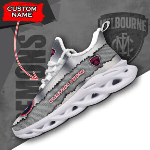 Melbourne Demons AFL Max Soul Shoes Sneakers For Men And Women