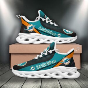 Miami Dolphins Max Soul Shoes Sneakers For Men And Women