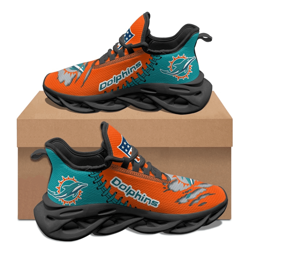 Miami Dolphins Max Soul Shoes Sneakers For Men And Women Miami Dolphins Max Soul Shoes Sneakers For Men And Women