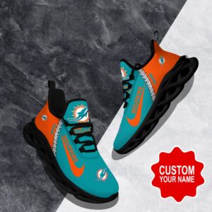 Miami Dolphins Max Soul Shoes Sneakers For Men And Women