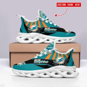 Miami Dolphins Max Soul Shoes Sneakers For Men And Women