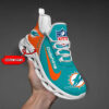 Miami Dolphins NFL Max Soul Shoes Sneakers For Men And Women