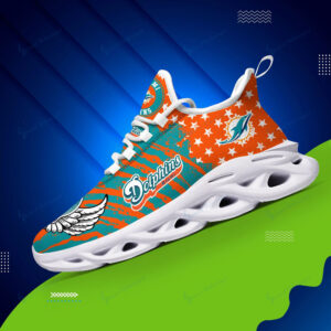 Miami Dolphins NFL Max Soul Shoes Sneakers For Men And Women
