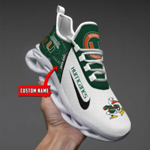 Miami Hurricanes Max Soul Shoes Sneakers For Men And Women