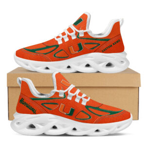 Miami Hurricanes Max Soul Shoes Sneakers For Men And Women