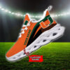 Miami Hurricanes NCAA Max Soul Shoes Sneakers For Men And Women