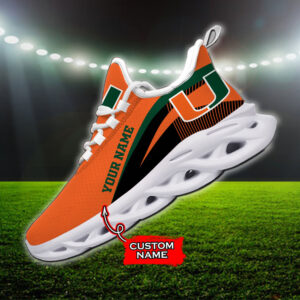 Miami Hurricanes NCAA Max Soul Shoes Sneakers For Men And Women
