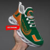 Miami Hurricanes NCAA Max Soul Shoes Sneakers For Men And Women