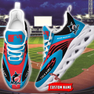 Miami Marlins Max Soul Shoes Sneakers For Men And Women