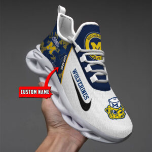 Michigan Wolverines Max Soul Shoes Sneakers For Men And Women