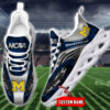 Michigan Wolverines NCAA Max Soul Shoes Sneakers For Men And Women