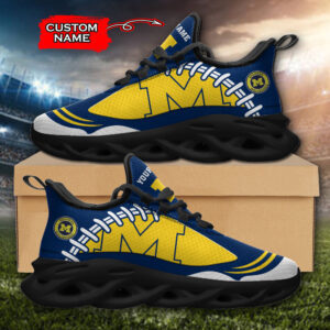 Michigan Wolverines NCAA Max Soul Shoes Sneakers For Men And Women