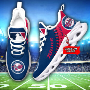 Minnesota Twins MLB Max Soul Shoes Sneakers For Men And Women