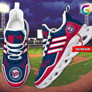 Minnesota Twins MLB Max Soul Shoes Sneakers For Men And Women