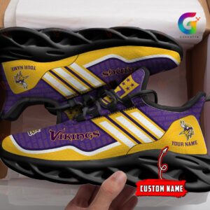 Minnesota Vikings Max Soul Shoes Sneakers For Men And Women