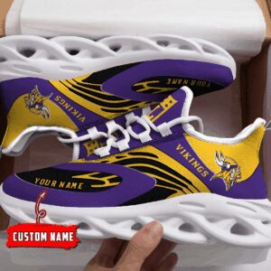 Minnesota Vikings Max Soul Shoes Sneakers For Men And Women