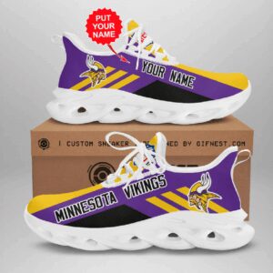 Minnesota Vikings Max Soul Shoes Sneakers For Men And Women