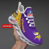 Minnesota Vikings NFL Max Soul Shoes Sneakers For Men And Women