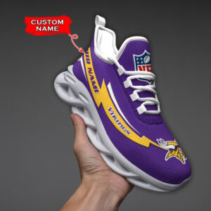Minnesota Vikings NFL Max Soul Shoes Sneakers For Men And Women