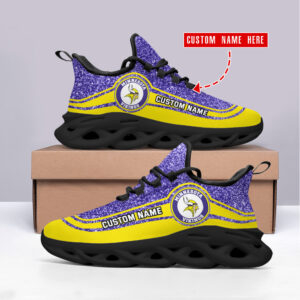 Minnesota Vikings NFL Max Soul Shoes Sneakers For Men And Women