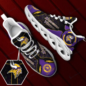Minnesota Vikings NFL Max Soul Shoes Sneakers For Men And Women
