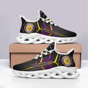 Minnesota Vikings NFL Max Soul Shoes Sneakers For Men And Women