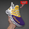 Minnesota Vikings NFL Max Soul Shoes Sneakers For Men And Women