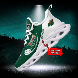 Minnesota Wild NHL Max Soul Shoes Sneakers For Men And Women